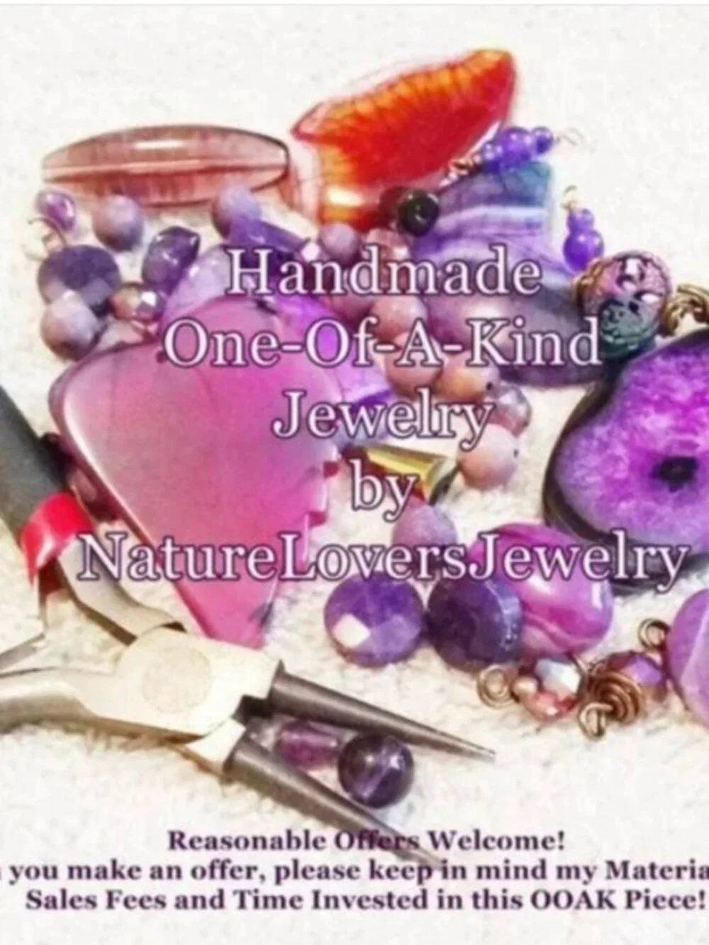 4000+ SALES! Many Repeat Buyers! Unique Handmade Jewelry! Custom Orders Welcome!